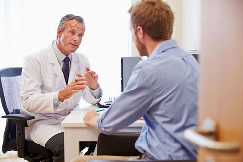 consultație cu un medic pentru prostatită
